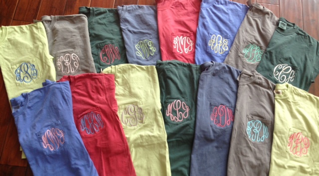 Pocket Monogram Shirts